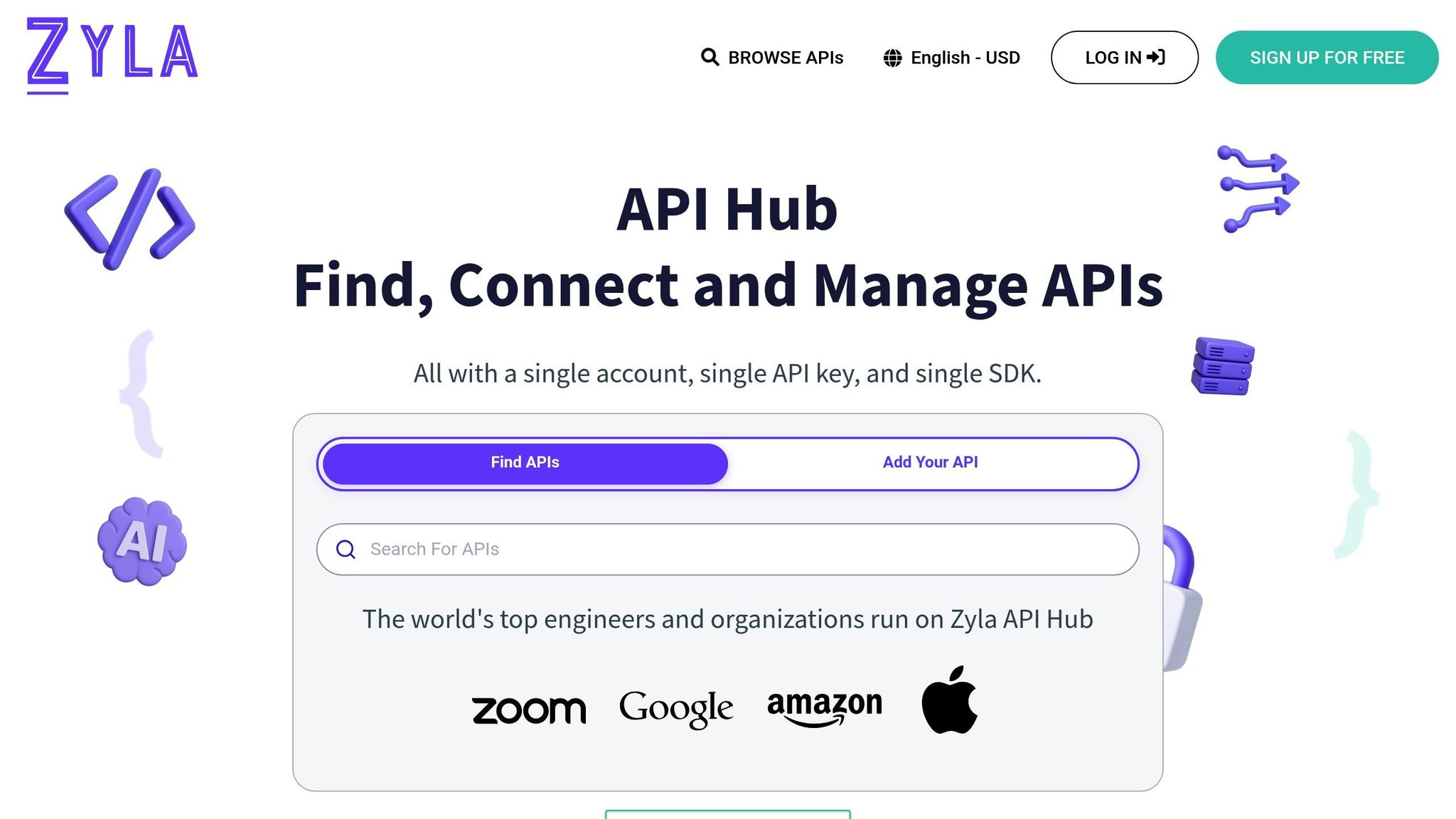 Zyla API Marketplace