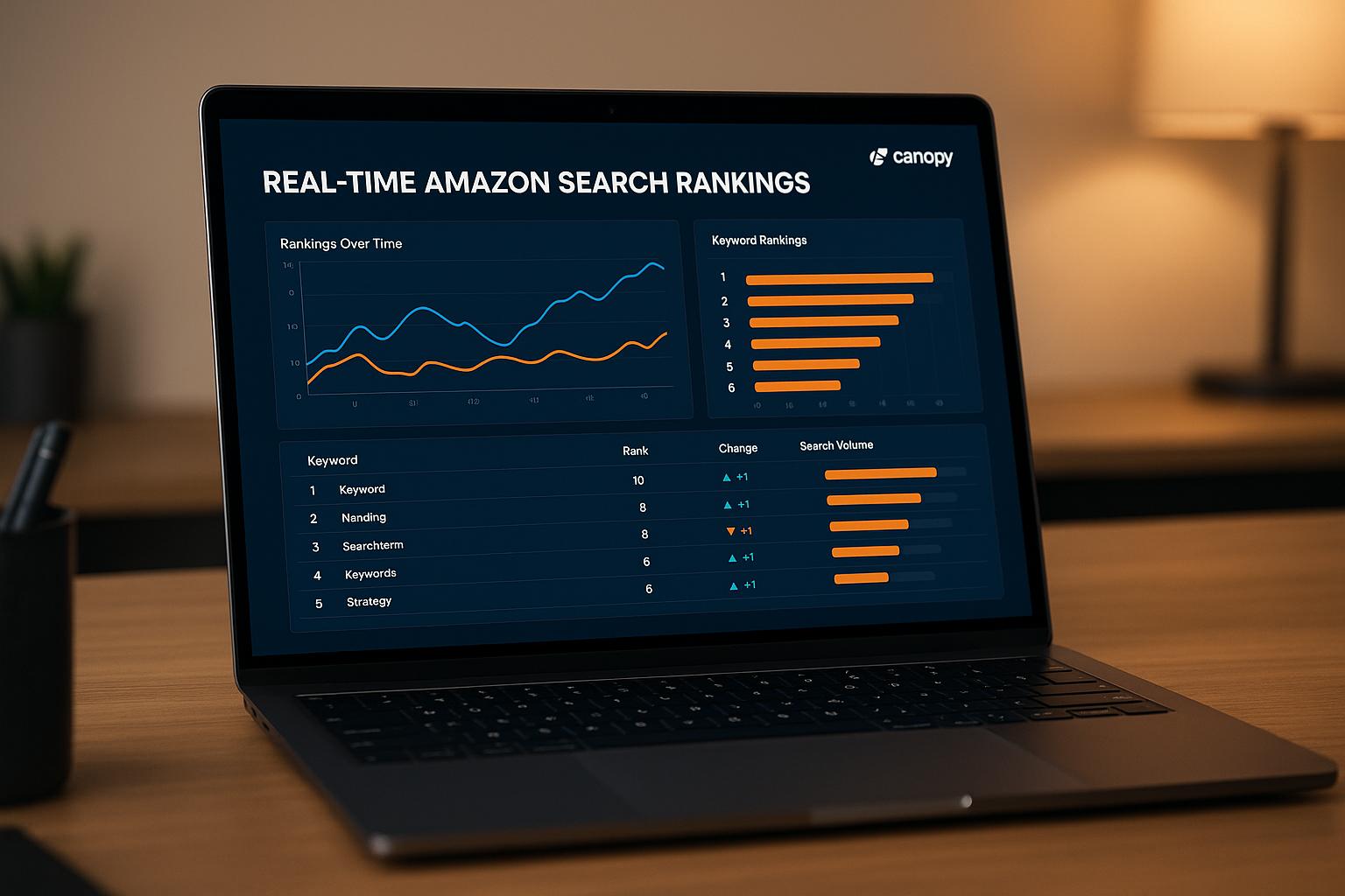 Real-time Amazon Search Rankings with Canopy