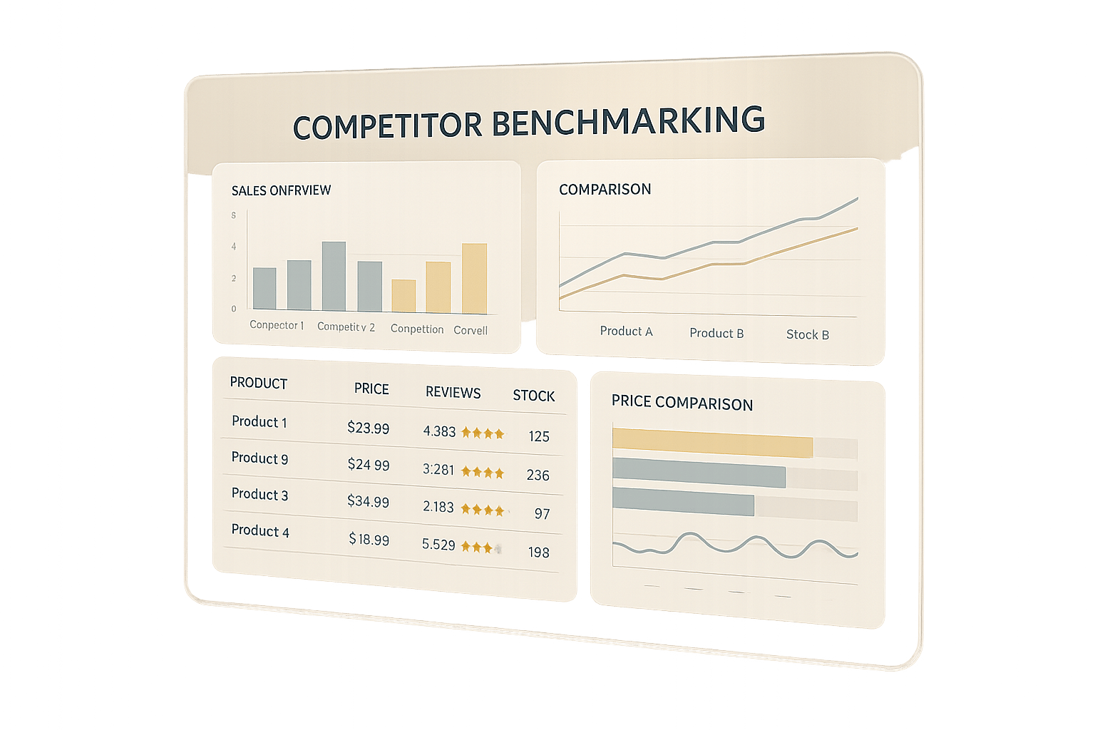 Competitor Benchmarking with Amazon Data APIs